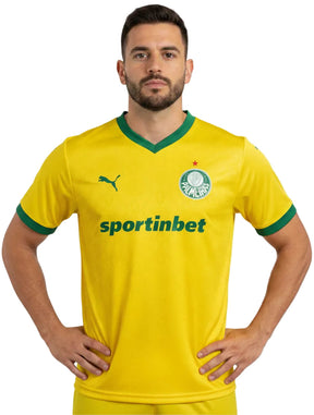 Camisa Palmeiras III 25/26 - Versão Torcedor Amarelo