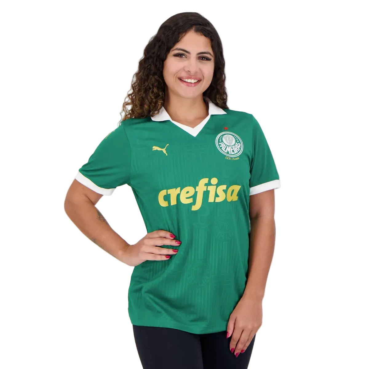 Camisa Palmeiras Feminina Home 24/25 - Verde