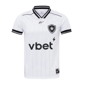 Camisa Botafogo Reserva 25/26 - Preto e Branco
