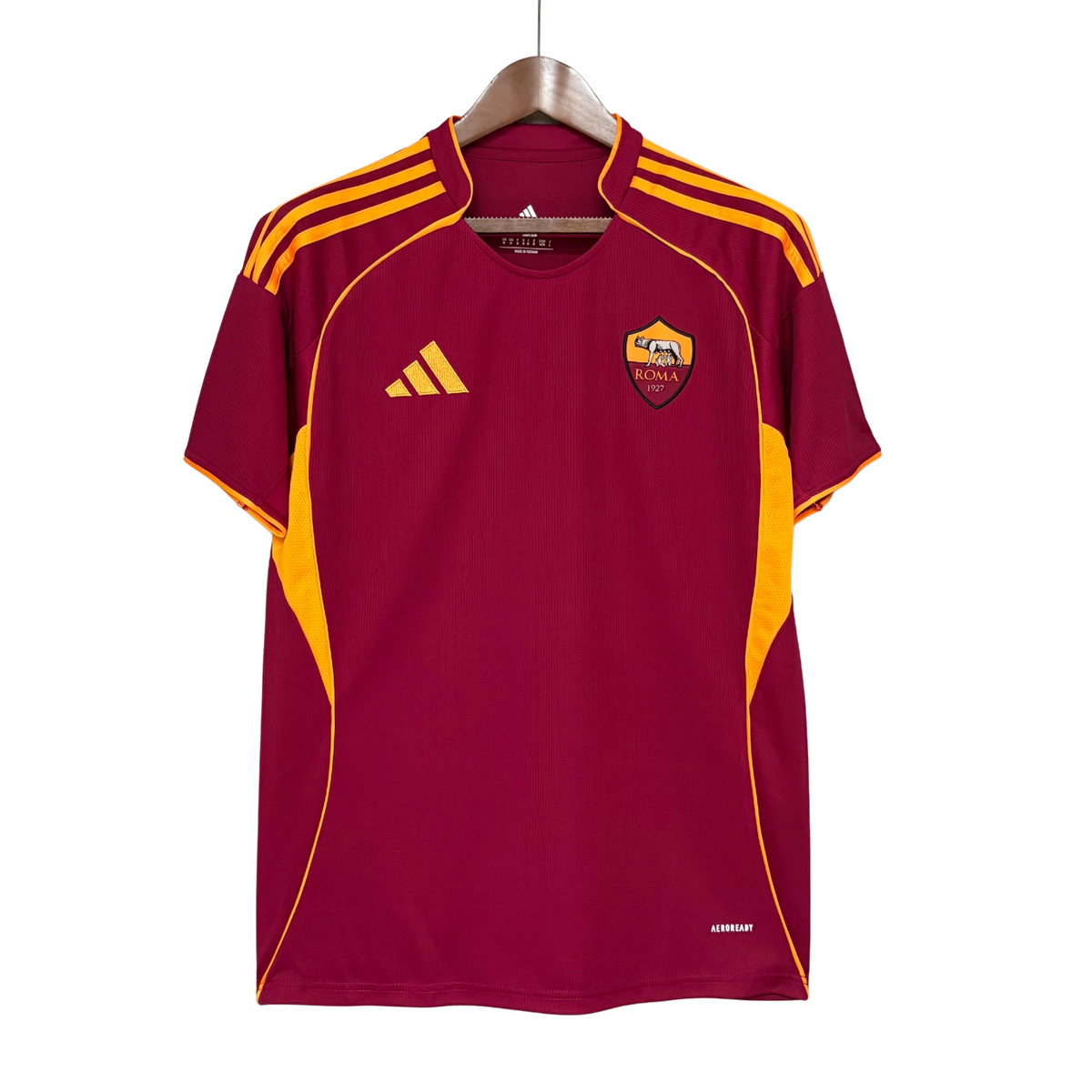 Camisa Roma Titular 25/26 - Vermelho