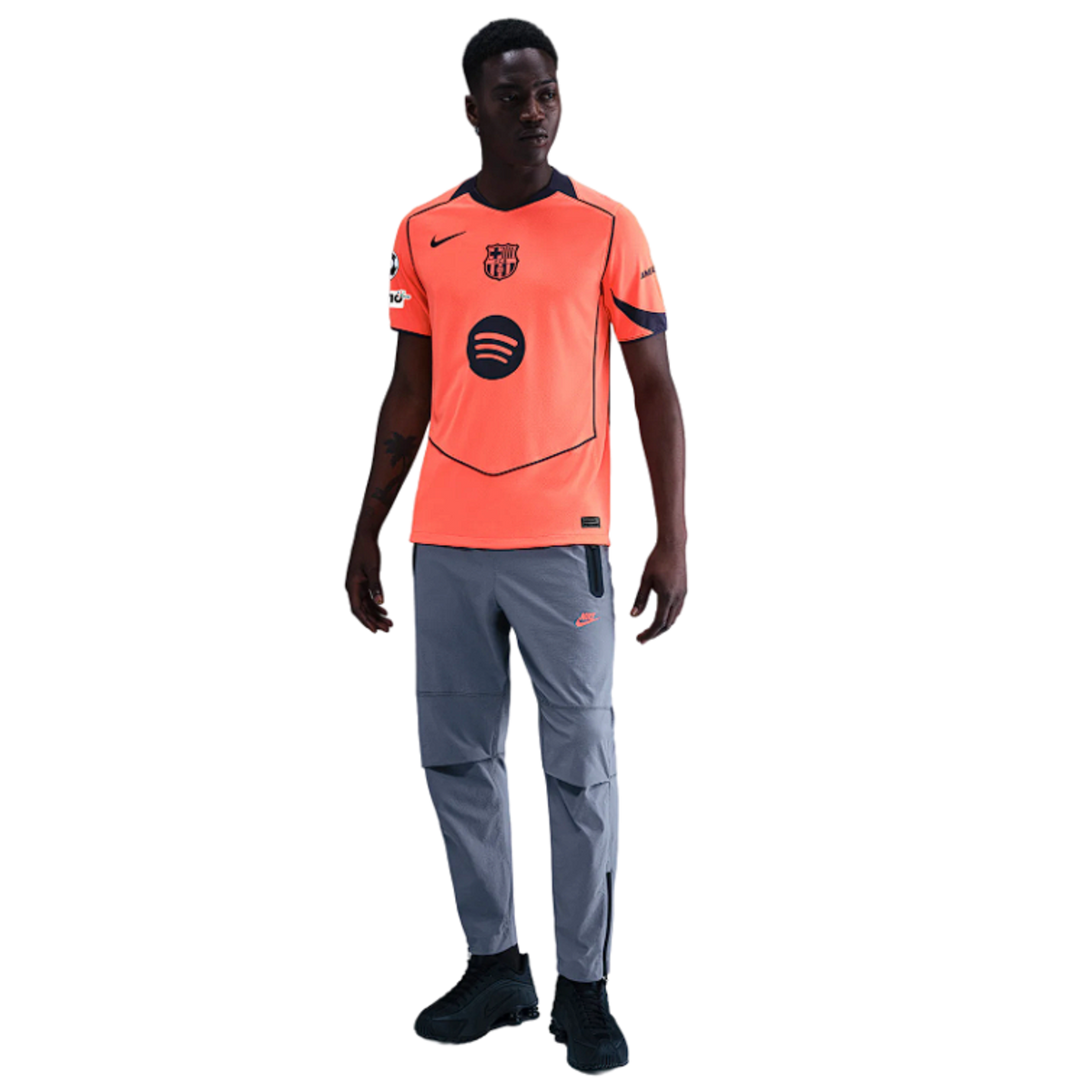 Camisa Barcelona III 25/26 - Laranja