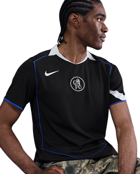 Camisa Chelsea Edição Especial 25/26 - Total 90 Preto e Azul