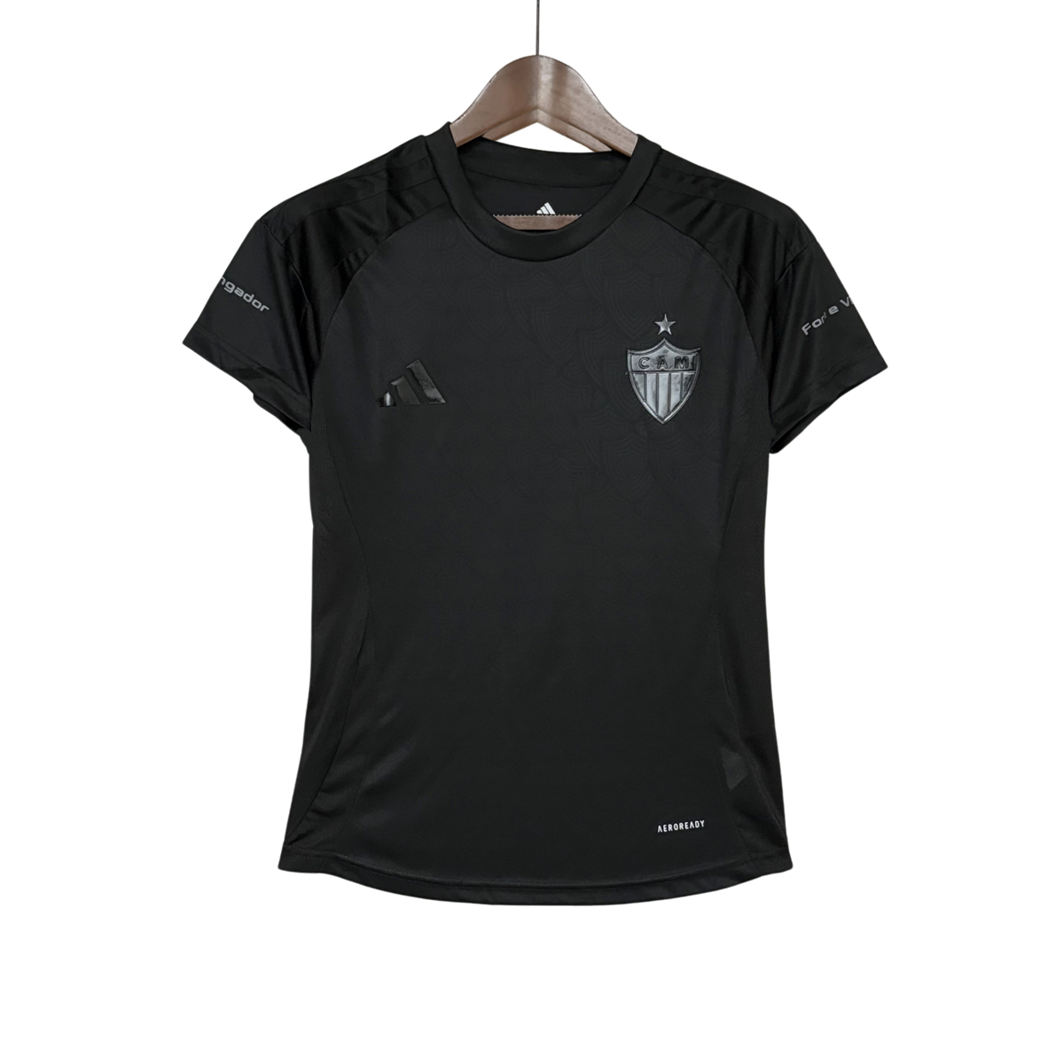 Camisa Galo All Black 25/26 - Versão Feminina Baby Look