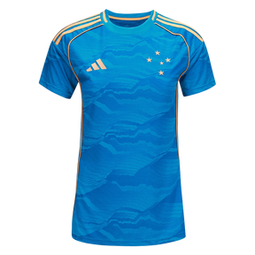 Camisa Cruzeiro III 25/26 - Feminina Azul (Pré-Venda)