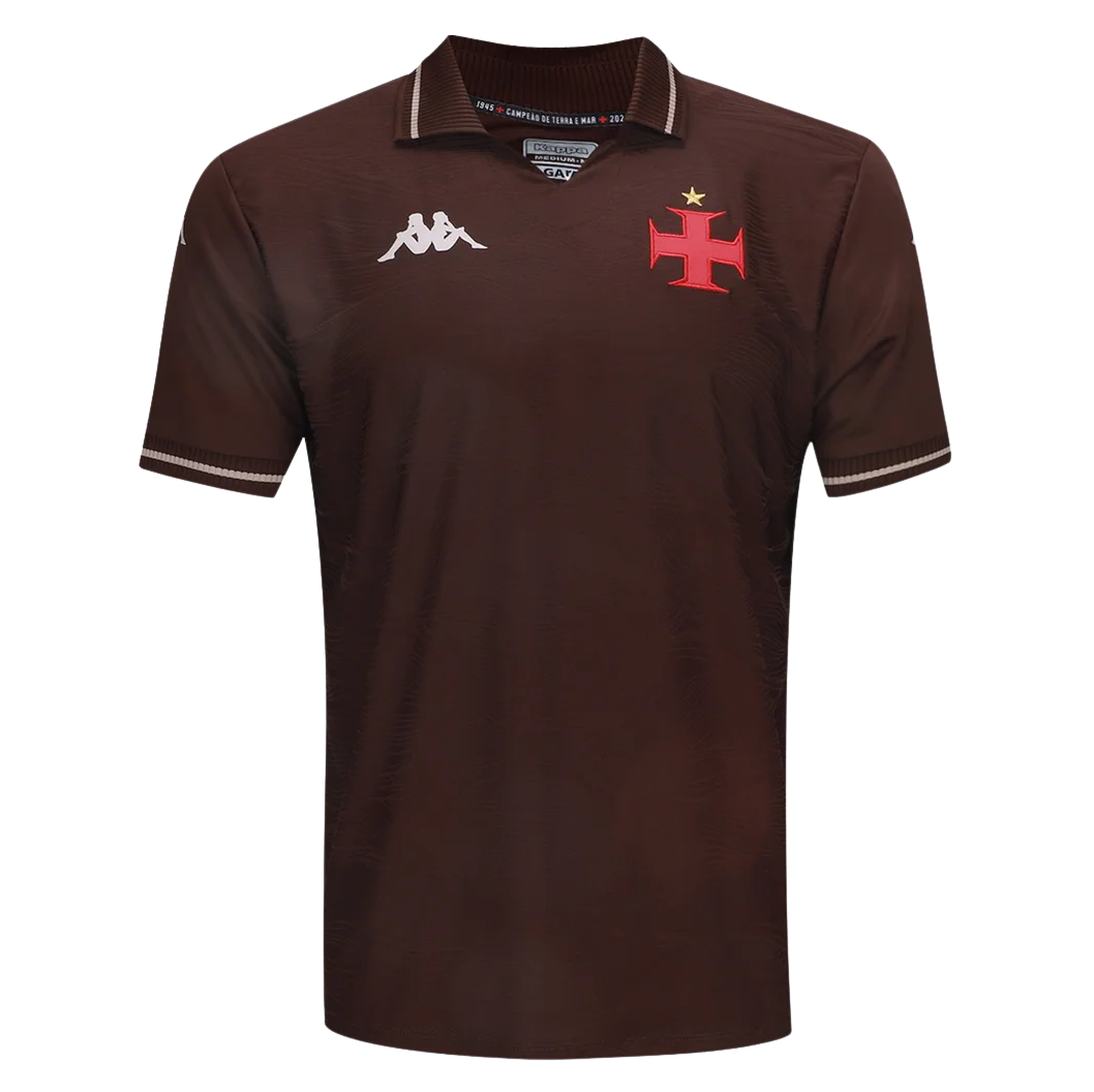 Camisa Vasco da Gama III 25/26 - Masculino Marrom