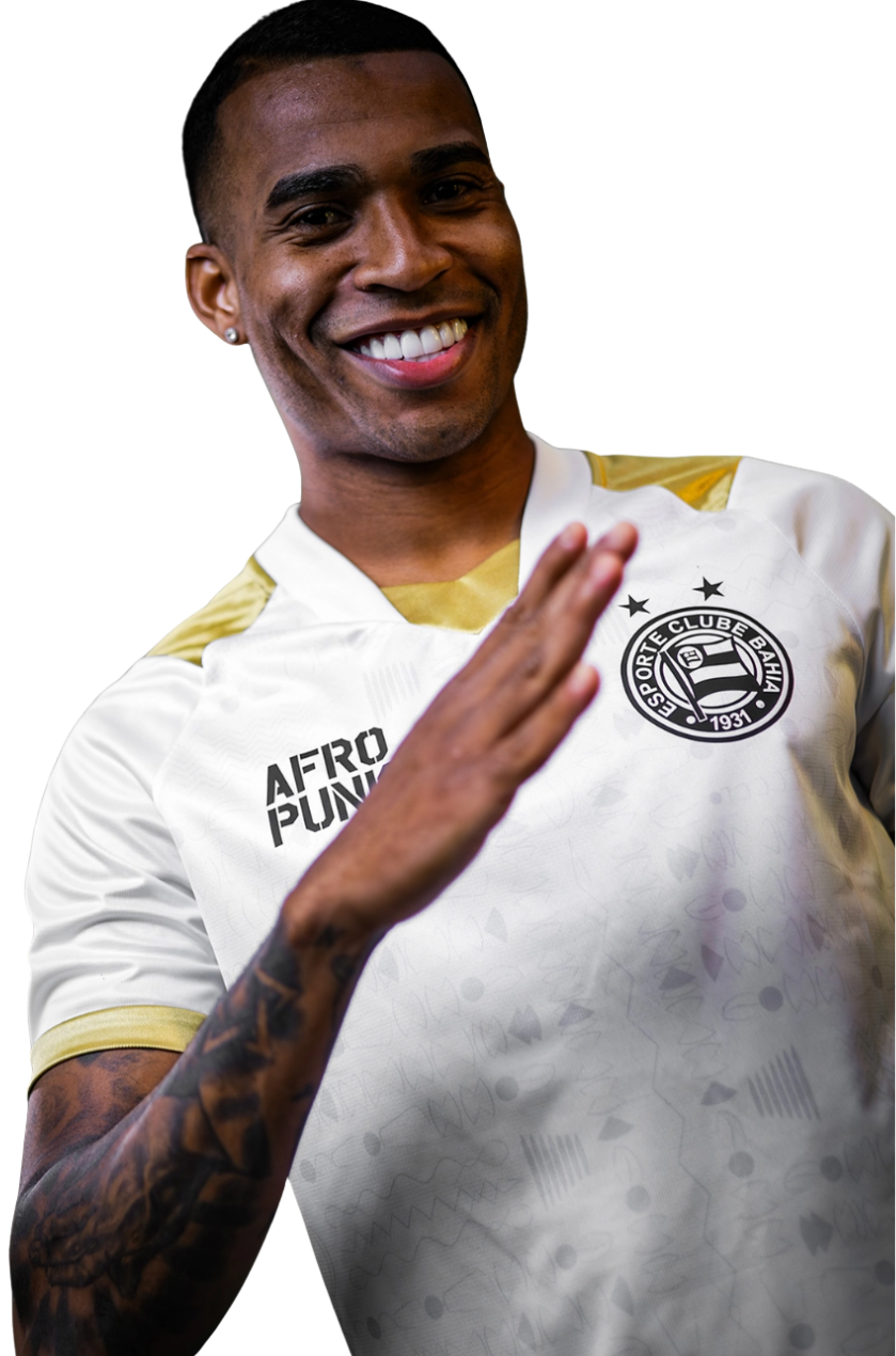 Camisa Bahia Edição Especial 25/26 - Afropunk Branca