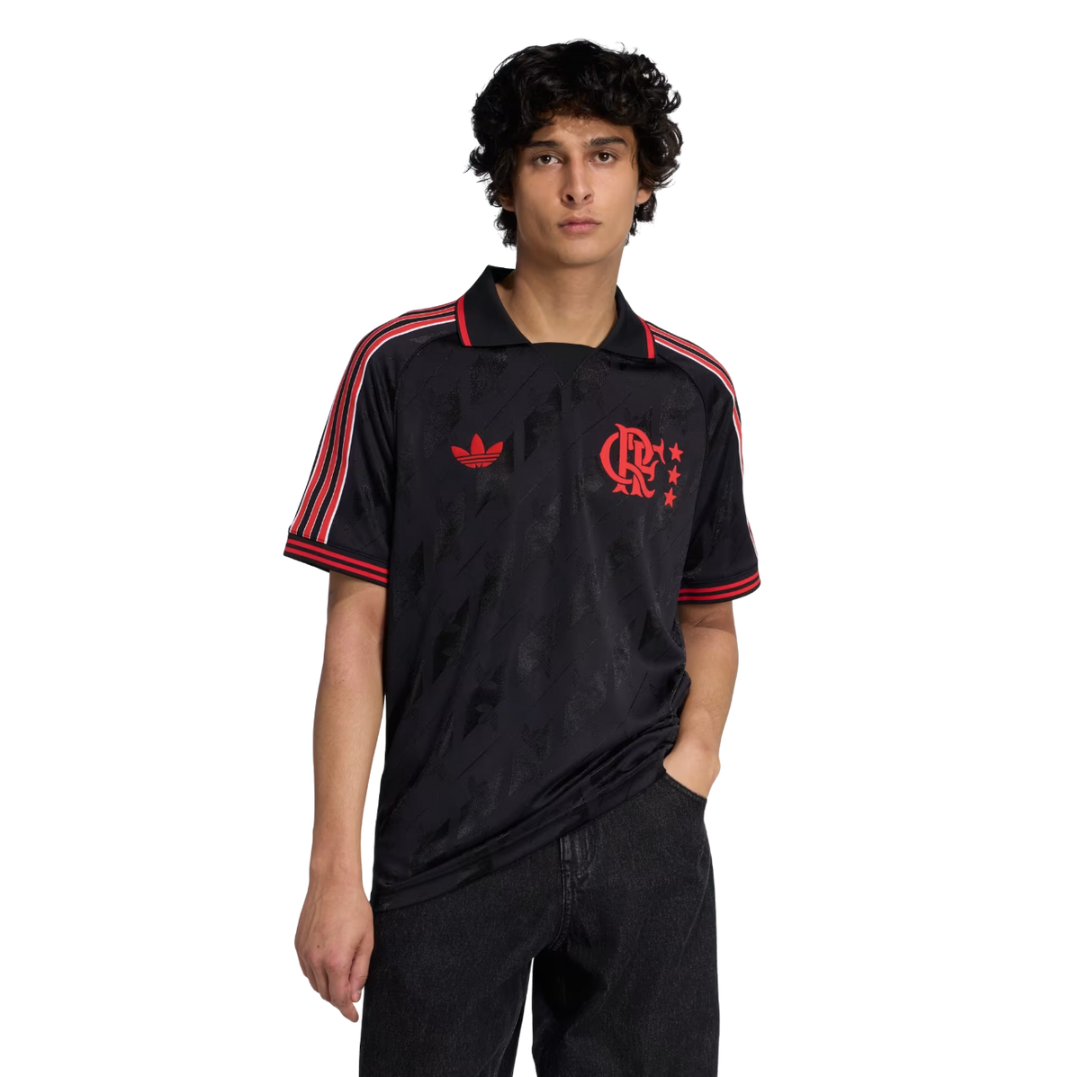 Camisa Polo Flamengo Edição Especial 2024 - Preta Lifestyler