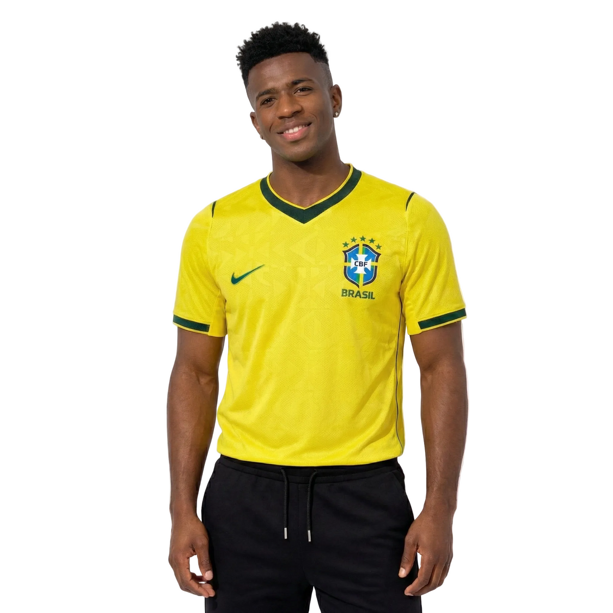Camisa Brasil Titular 26/27 - Versão Jogador Copa do Mundo