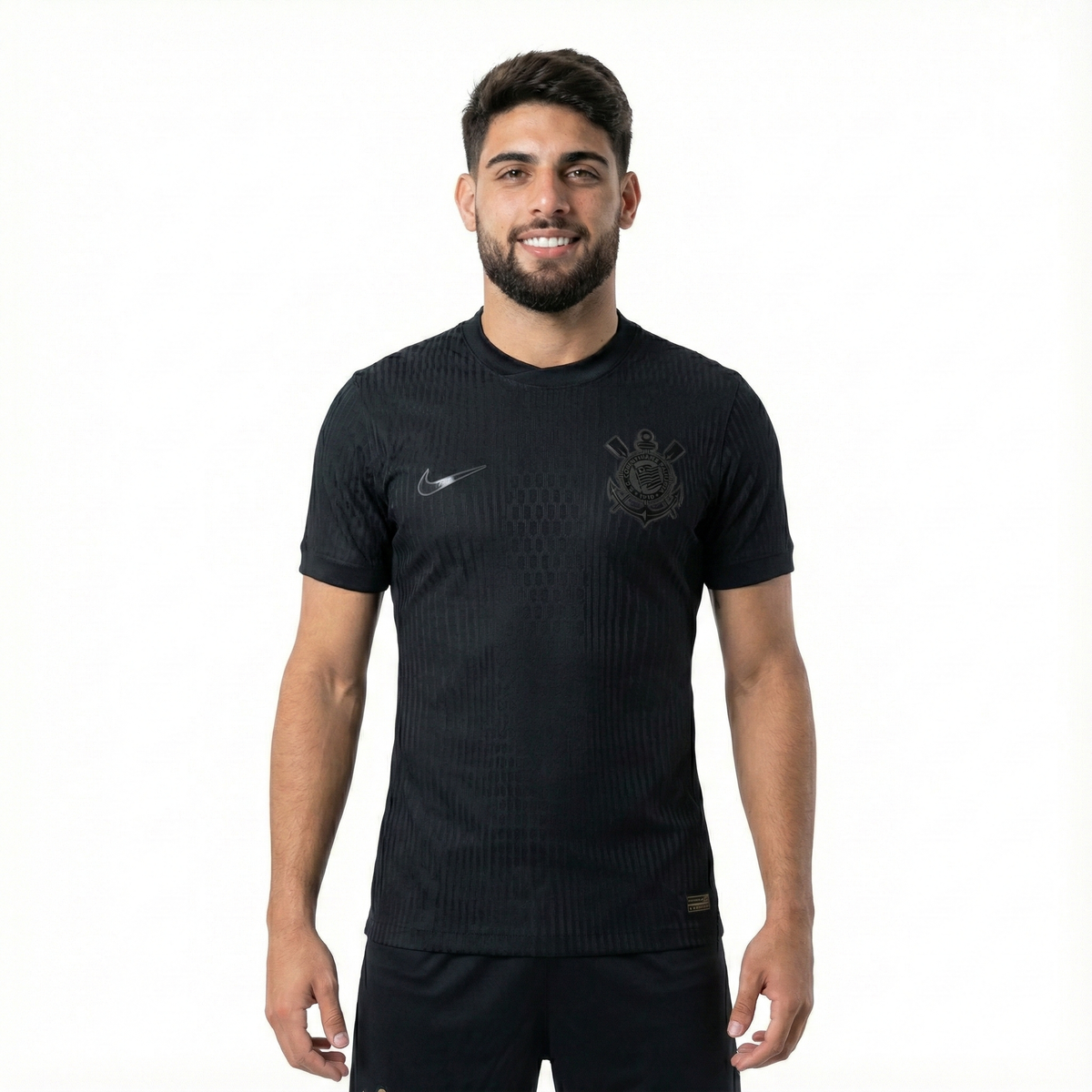 Camisa Corinthians Fora 2024/25 - Versão Jogador All Black