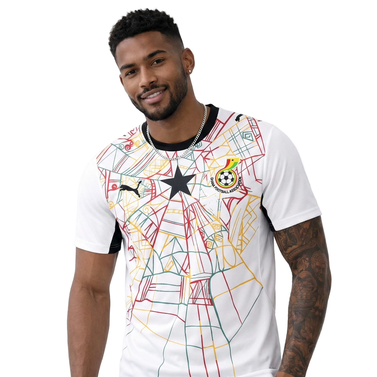 Camisa Gana Home 26/27 - Masculina