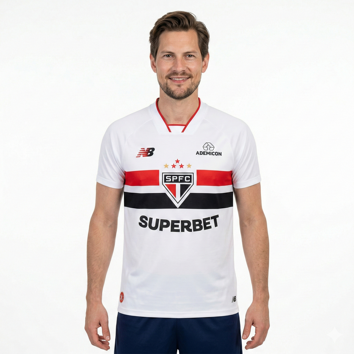 Camisa São Paulo Titular 26/27 - Branca