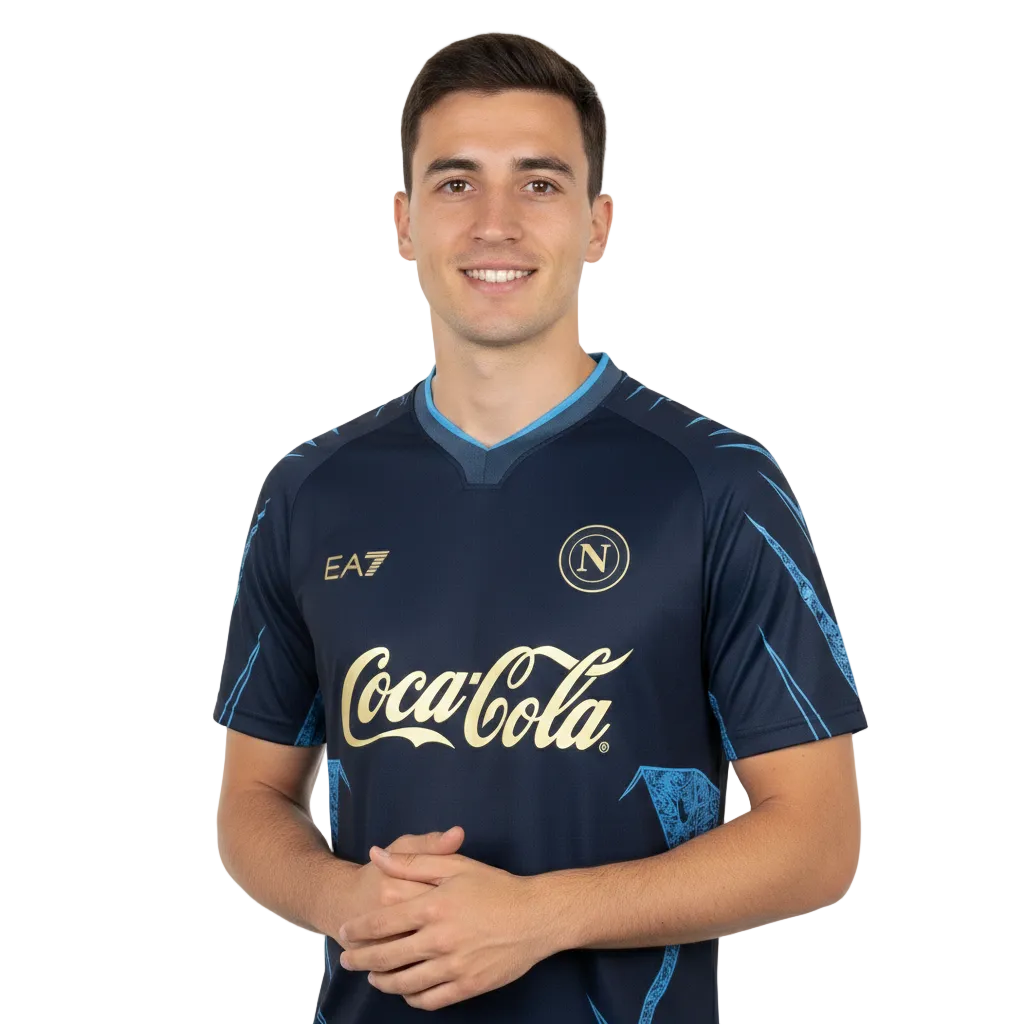 Camisa Napoli 25/26 - PRÉ-JOGO