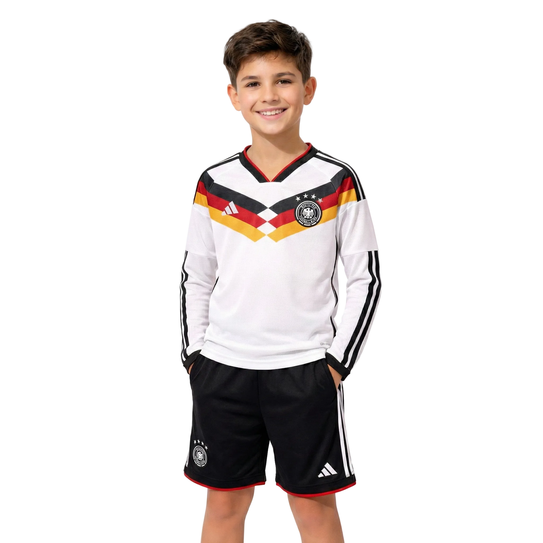 Conjunto Infantil Alemanha - Manga longa 26/27