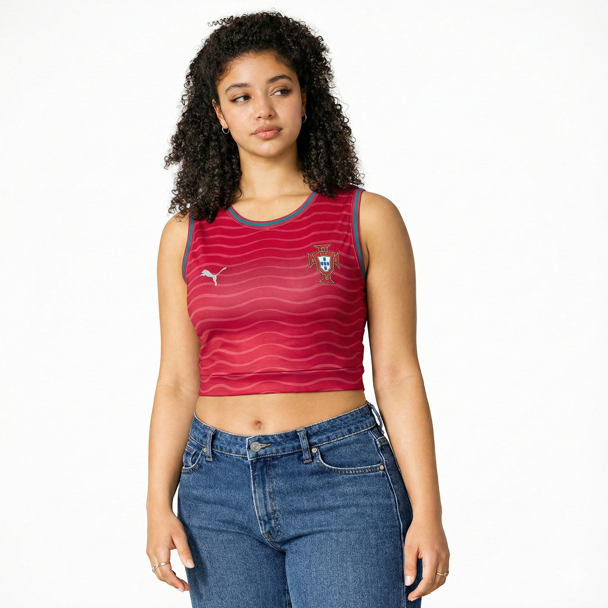 Camisa Baby Loock Portugal - Copa do Mundo 2026