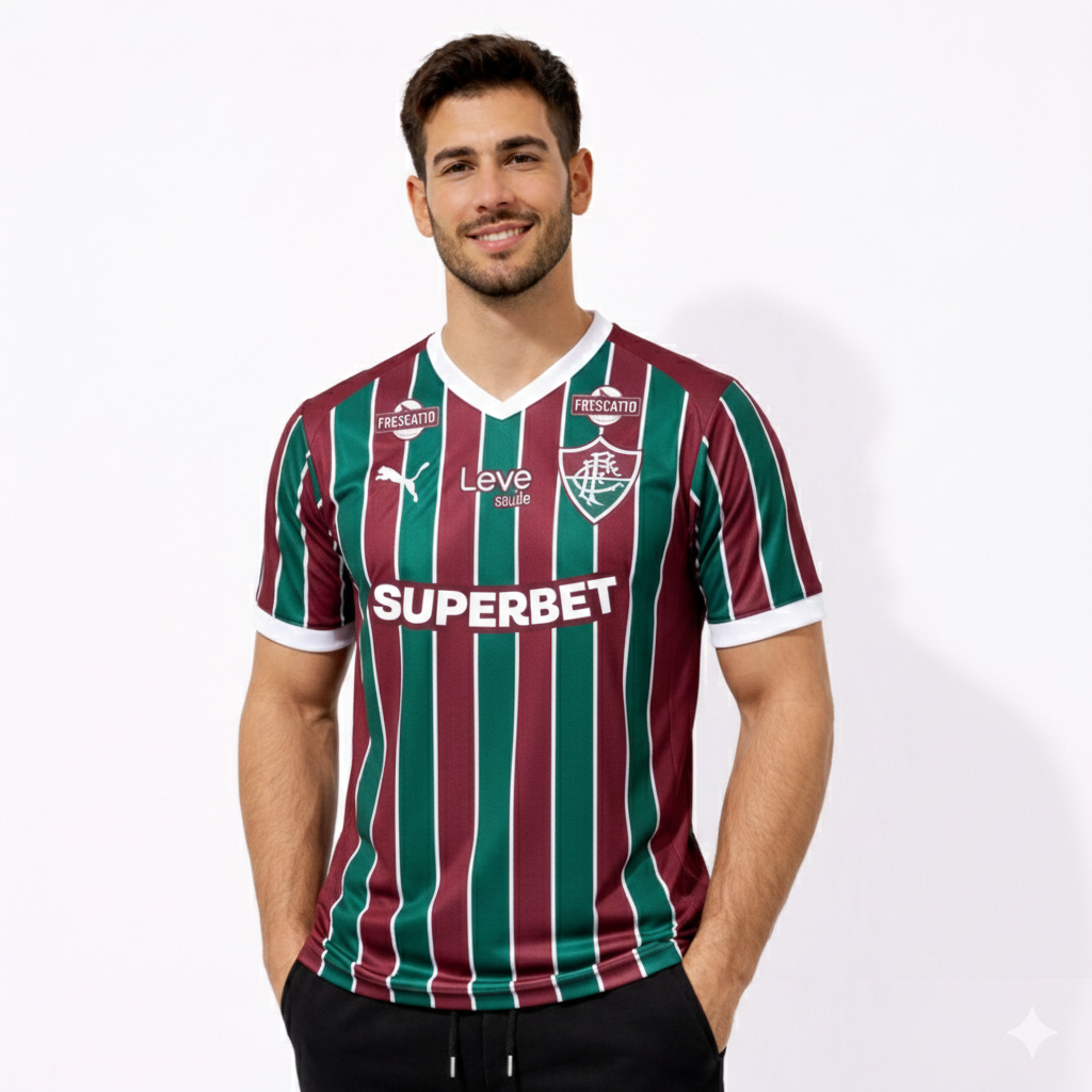 Camisa Fluminense Home 2026 - Versão Torcedor
