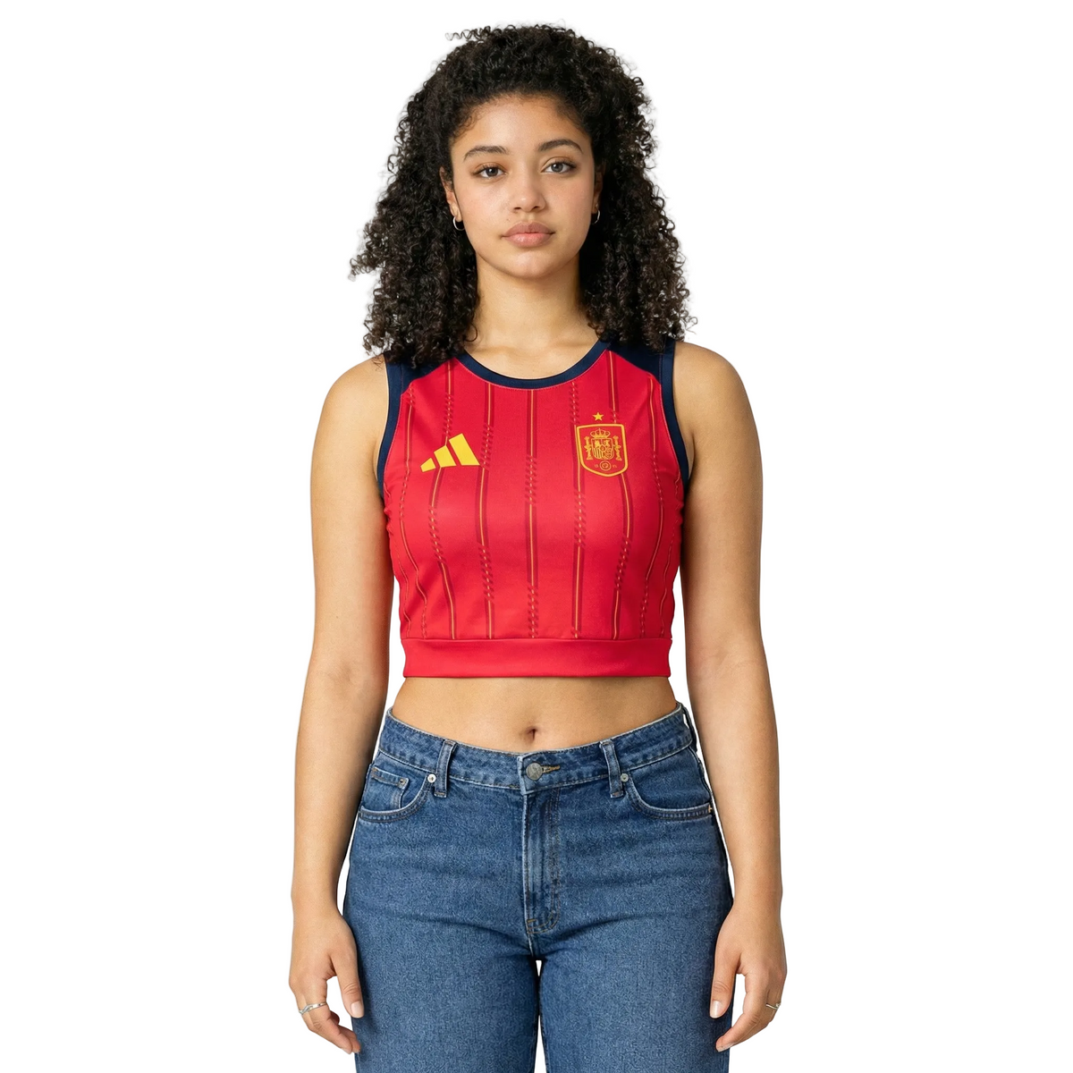 Camisa Baby Loock Espanha - Copa do Mundo 2026