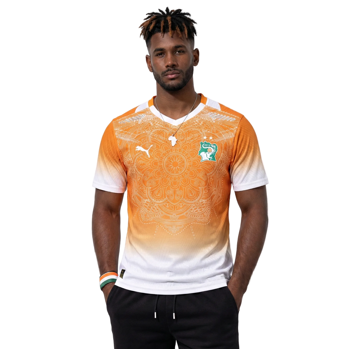 Camisa Costa do Marfim Away 26/27 - Versão Jogador
