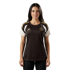 Camisa Flamengo Treino Comissão 2026 - Feminina