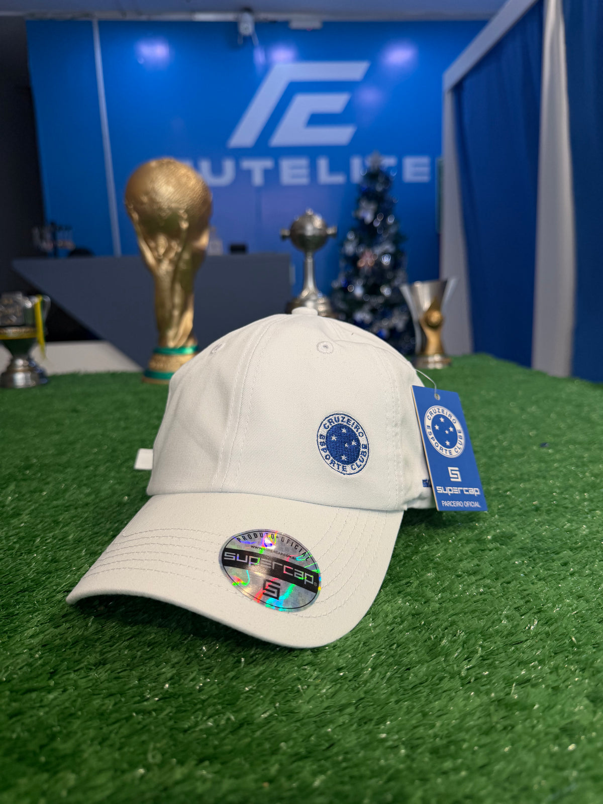 Boné Cruzeiro - Branco