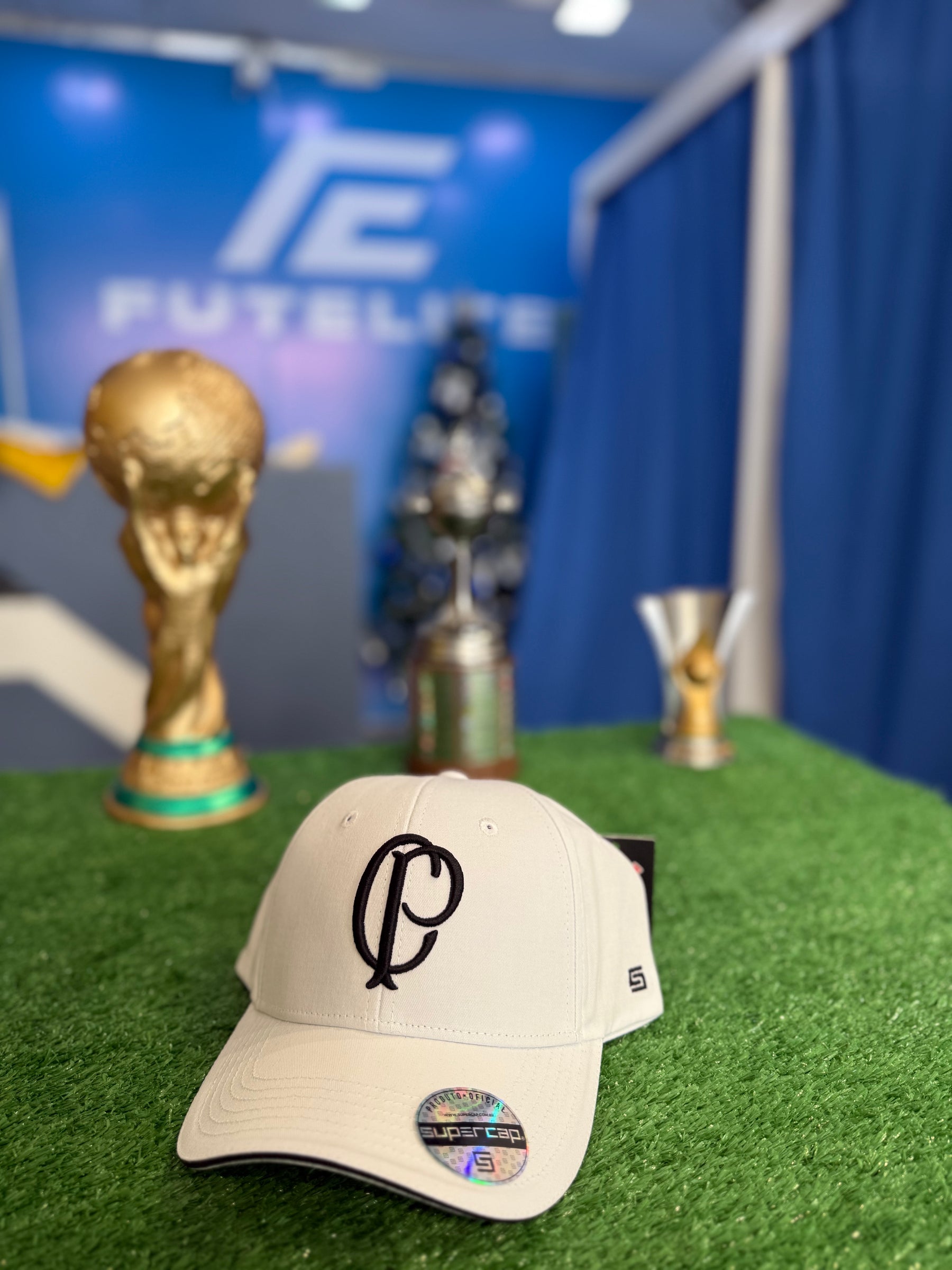 Boné Corinthians - Branco