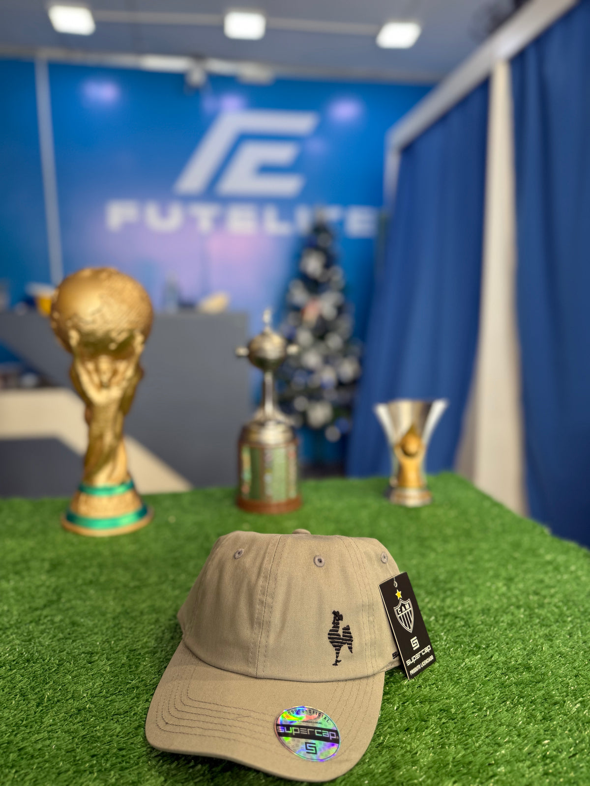 Boné Atlético Mineiro - Begê