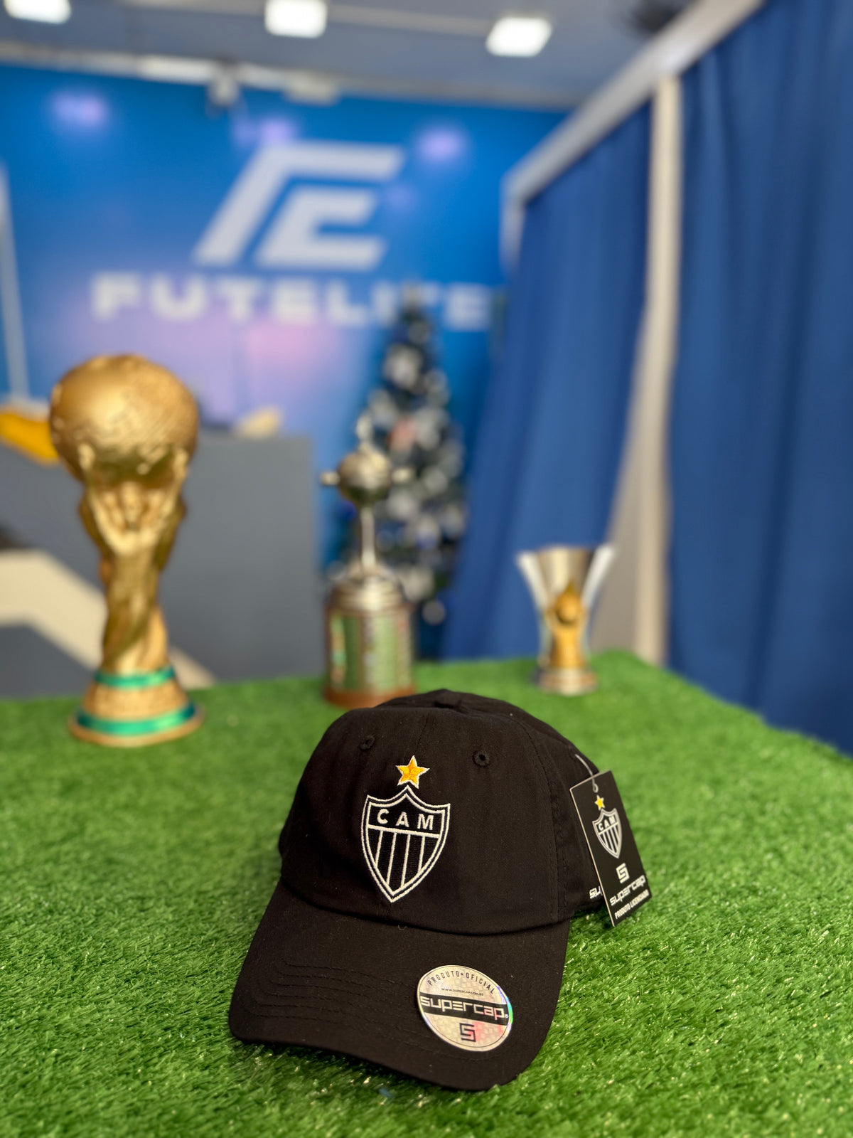 Boné Atlético Mineiro Oficial - Preto