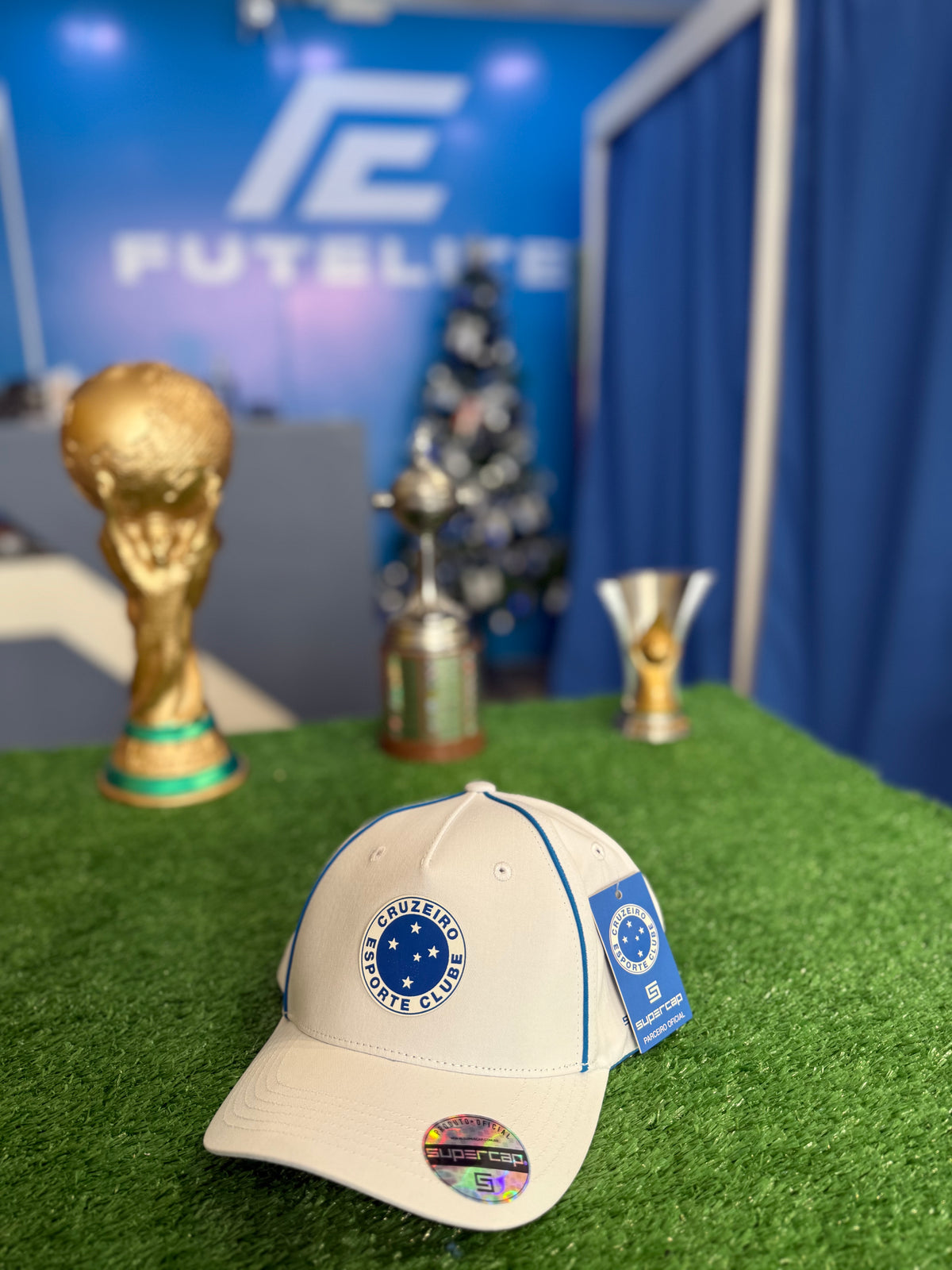 Boné Cruzeiro - Branco