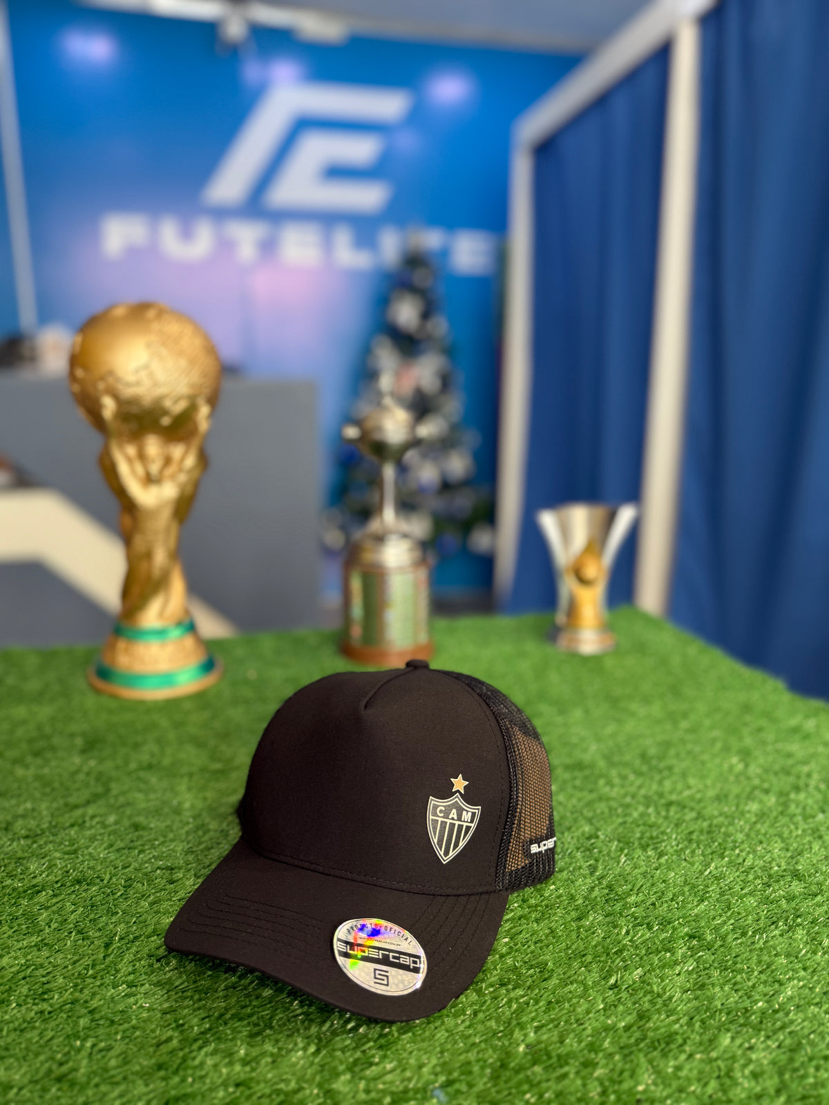 Boné Atlético Mineiro - Preto