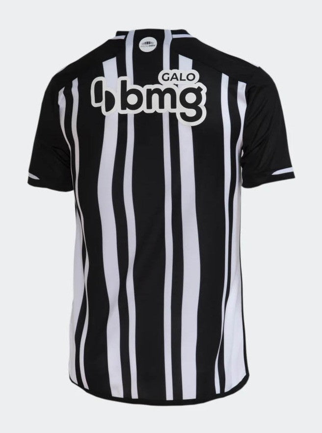 Camisa Atlético Mineiro Titular 23/24 -  Versão Torcedor Preto e Branco