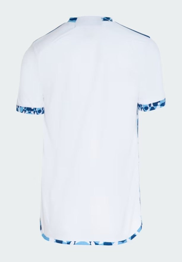 Camisa Cruzeiro Fora 24/25 - Azul e Branco