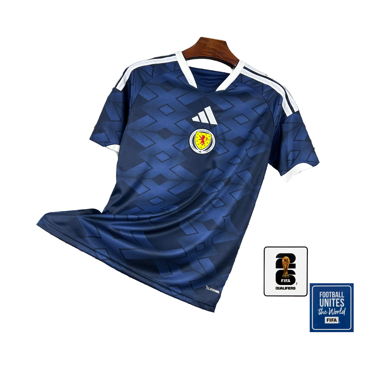 Camisa Escócia Titular 26/27 - Masculina Copa do Mundo