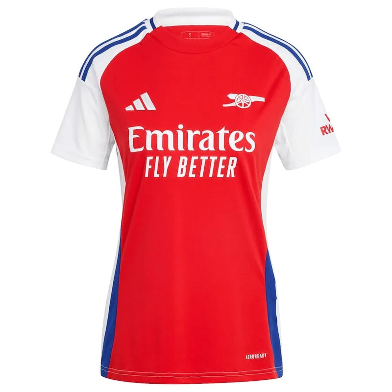 Camisa Arsenal Feminina Home 24/25 - Vermelha