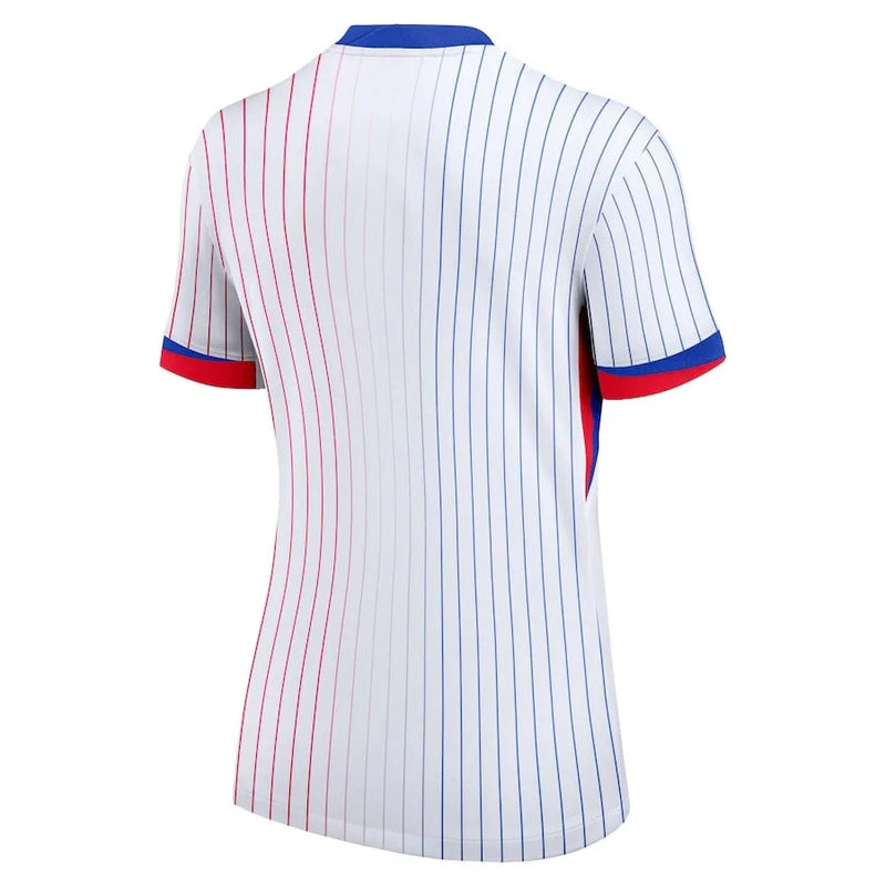 Camisa França Feminina Away 2024 - Branca