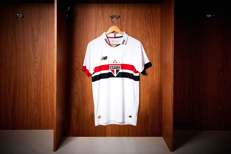 Camisa São Paulo Home 24/25 - Branca e vermelha