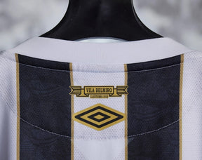 Camisa Santos Fora 24/25 - Preta e Branca