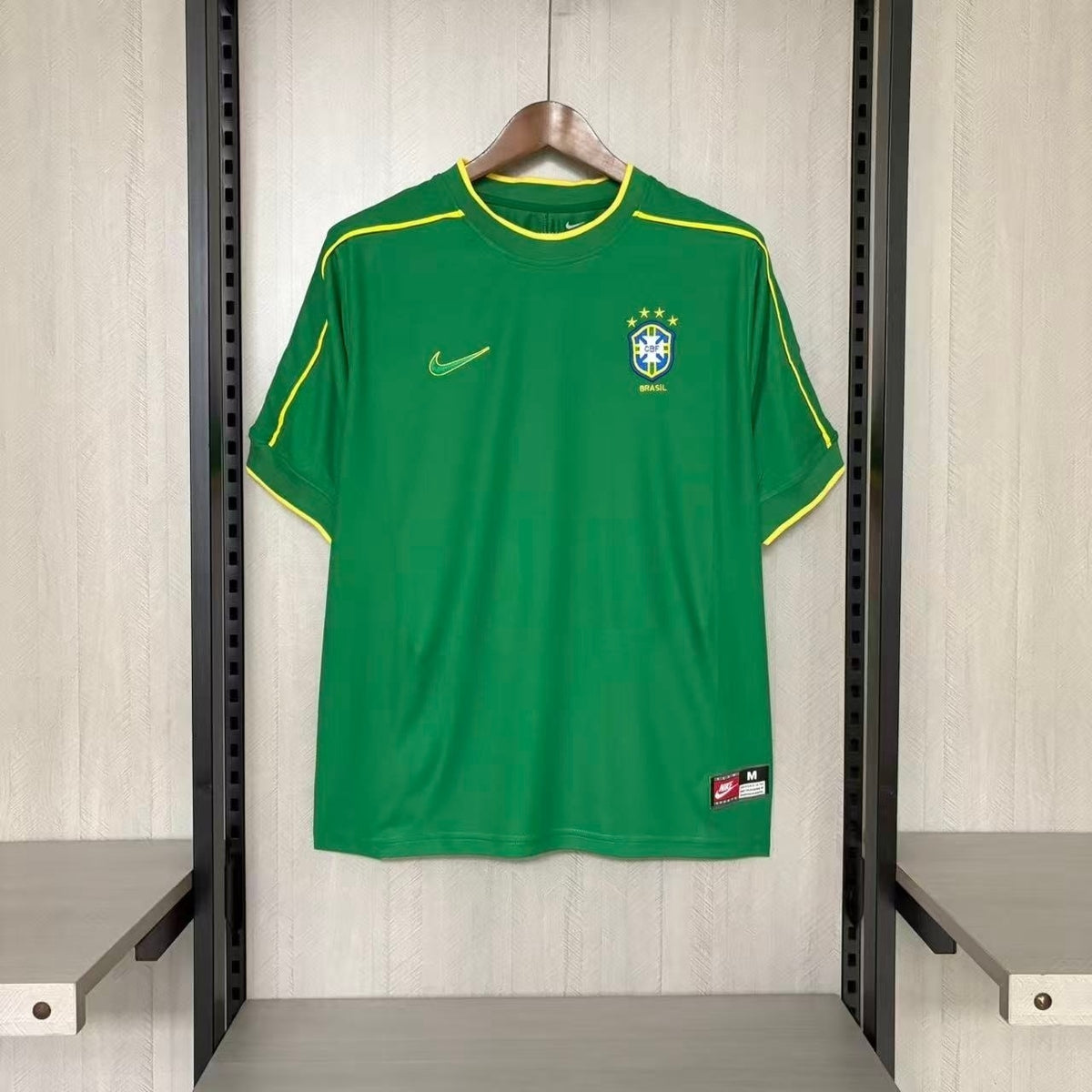 Camisa Brasil 1998 - Versão Retrô Goleiro