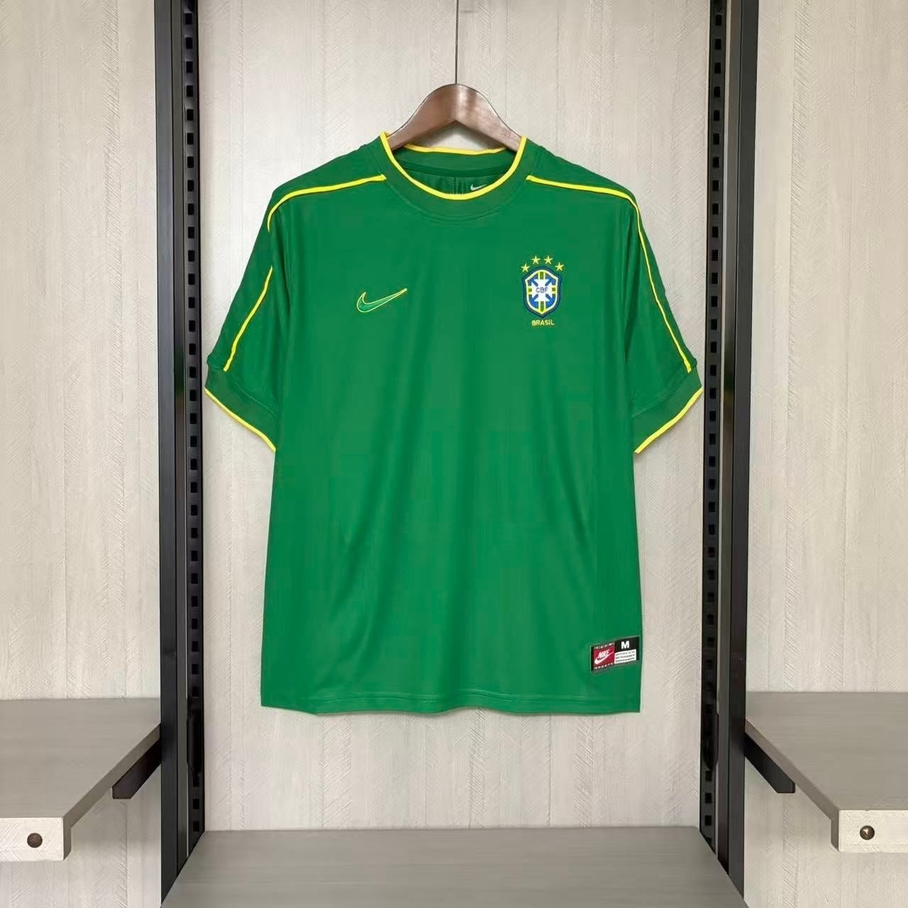 Camisa Brasil 1998 - Versão Retrô Goleiro