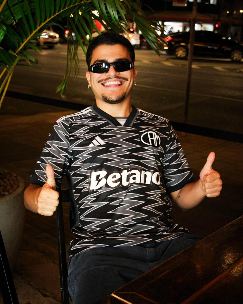 Camisa Atlético Mineiro III 24/25 - Versão Torcedor Cinza