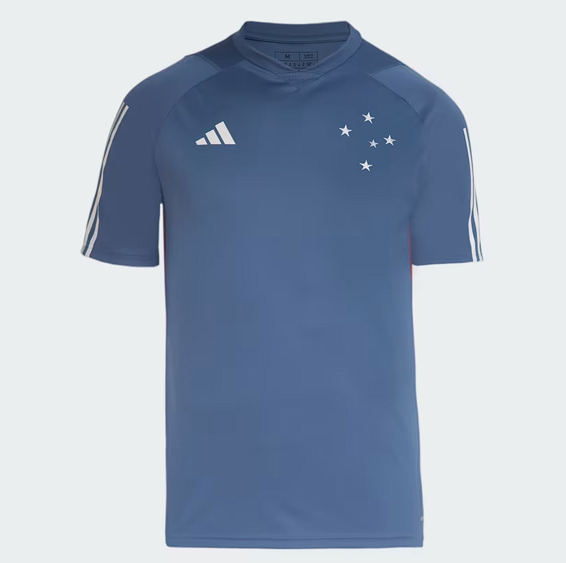 Camisa Cruzeiro de Treino 24/25 - Azul e Laranja