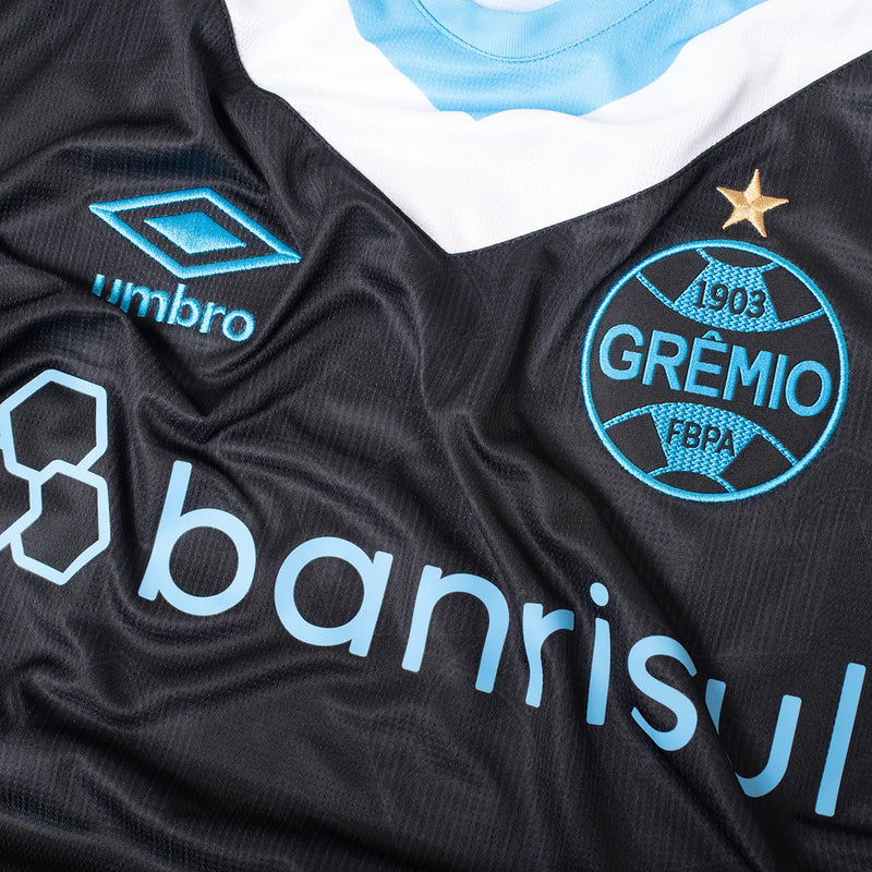 Camisa Grêmio III 24/25 - Azul e Preto