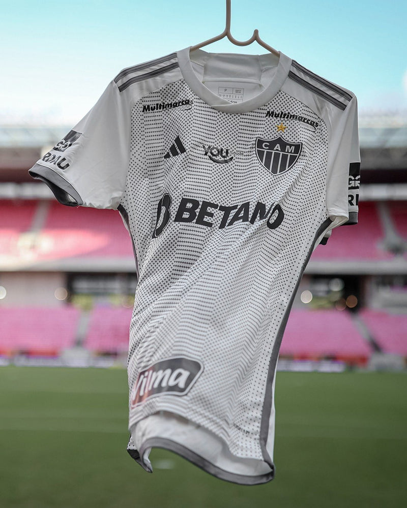 Camisa Atlético Mineiro Fora 24/25 - Versão Torcedor Branca