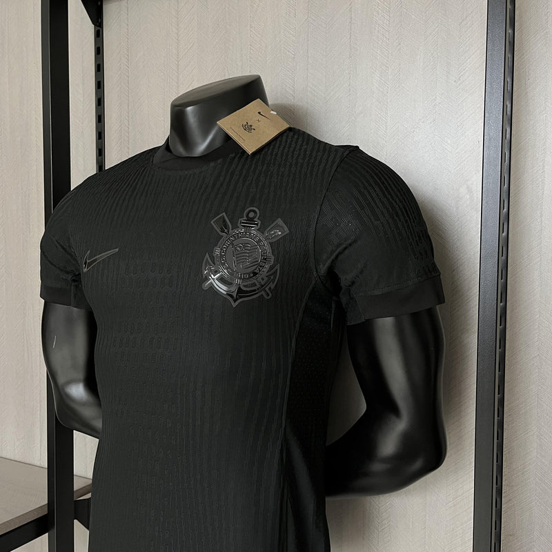 Camisa Corinthians Fora 2024/25 - Versão Jogador All Black