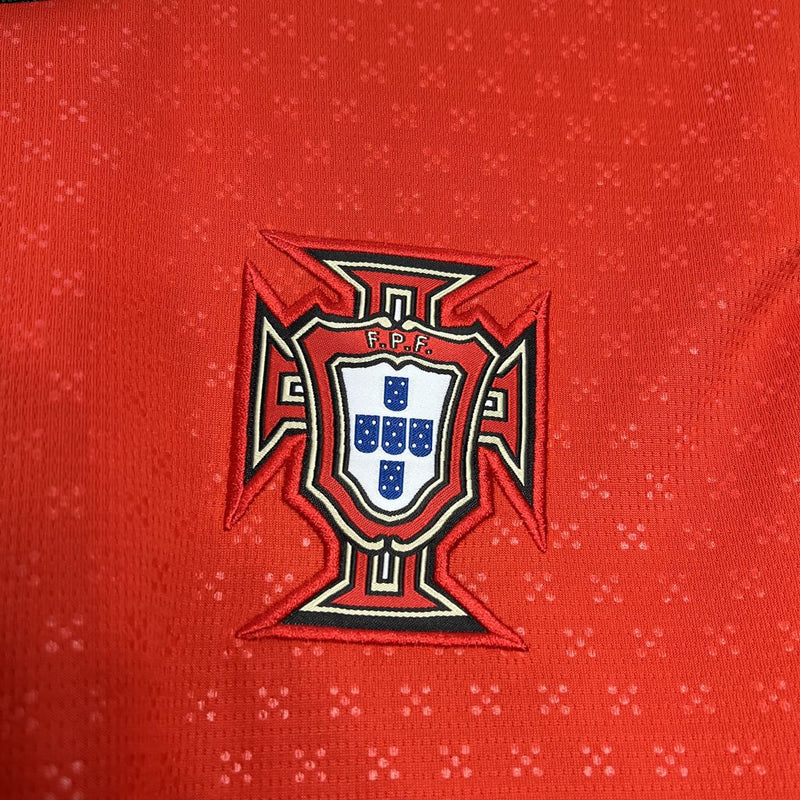 Camisa Portugal Titular 25/26 - Versão Torcedor Vermelha Puma