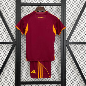 Conjunto Roma Home 25/26 - Vermelho