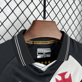 Conjunto Vasco 25/26 Home - Preto e branco