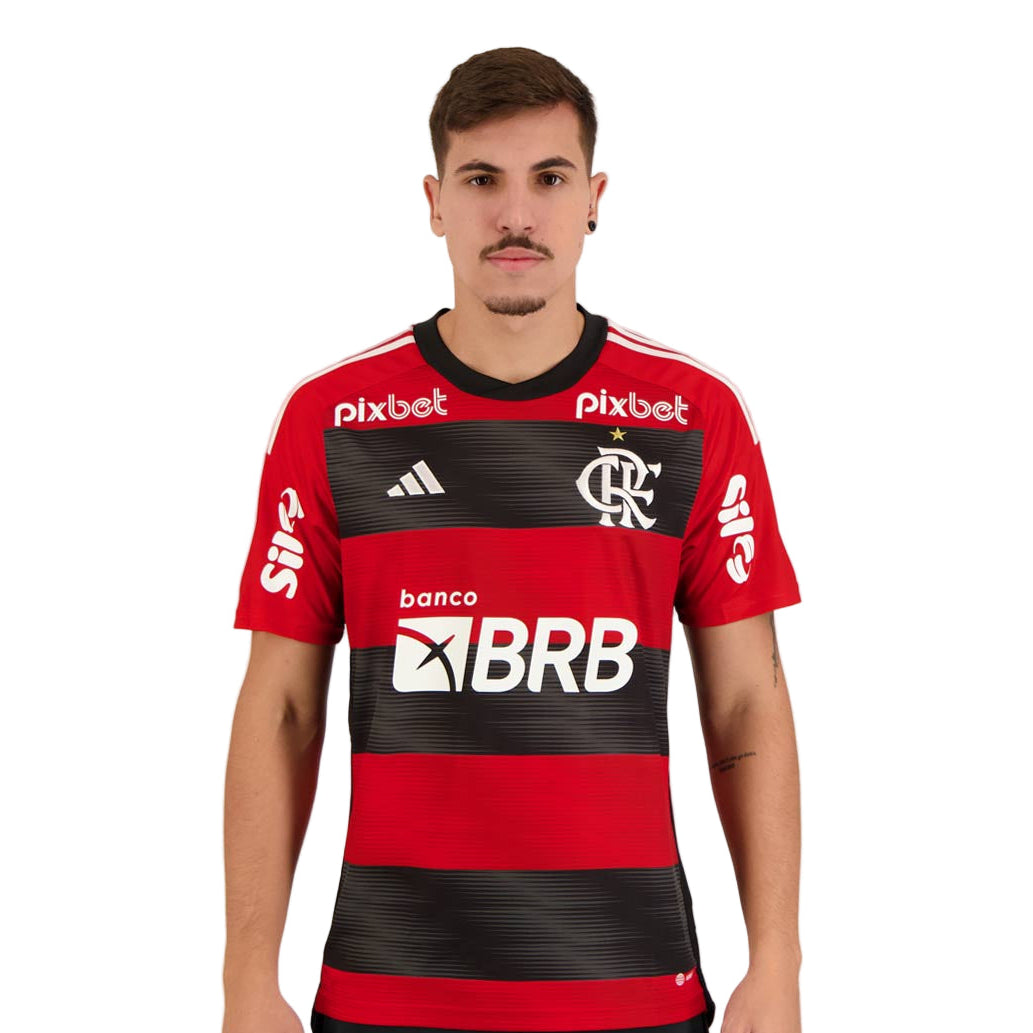 Camisa CRF Home 23/24 - Vermelha e preta