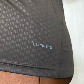 Camisa Flamengo Treino Comissão 2026 - Feminina Baby Look Marrom