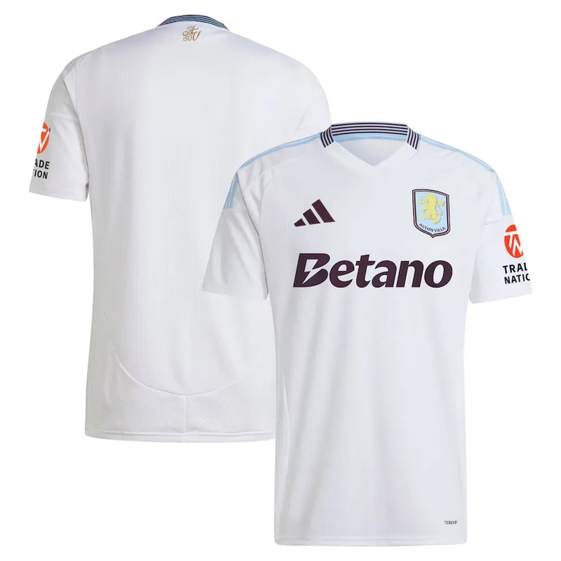 Camisa Aston Villa Away 24/25 - Branca