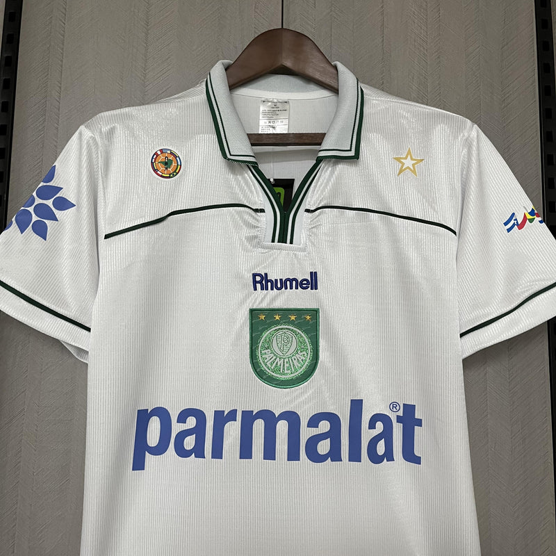 Camisa Corinthians Fora 94/95 - Versão Retrô Branca Parmalat