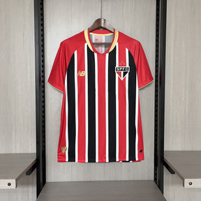 Camisa São Paulo Fora 25/26 - Vermelha Tricolor